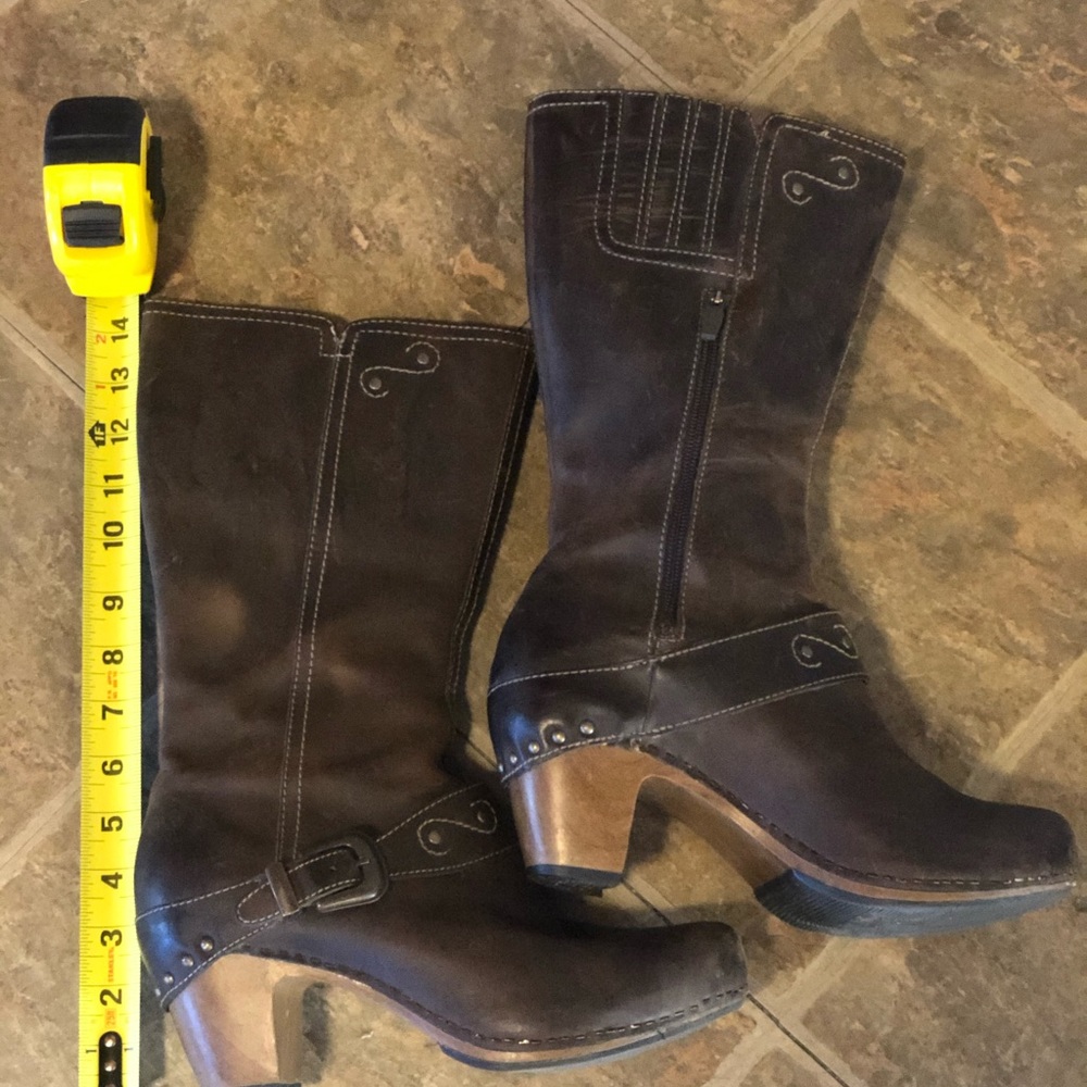 DANSKO Rylan Boots Dark Brown Western Style UK 40 - Picture 4 of 10